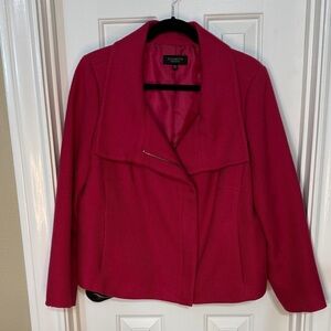 Talbots Women's Vibrant Magenta Blazer
